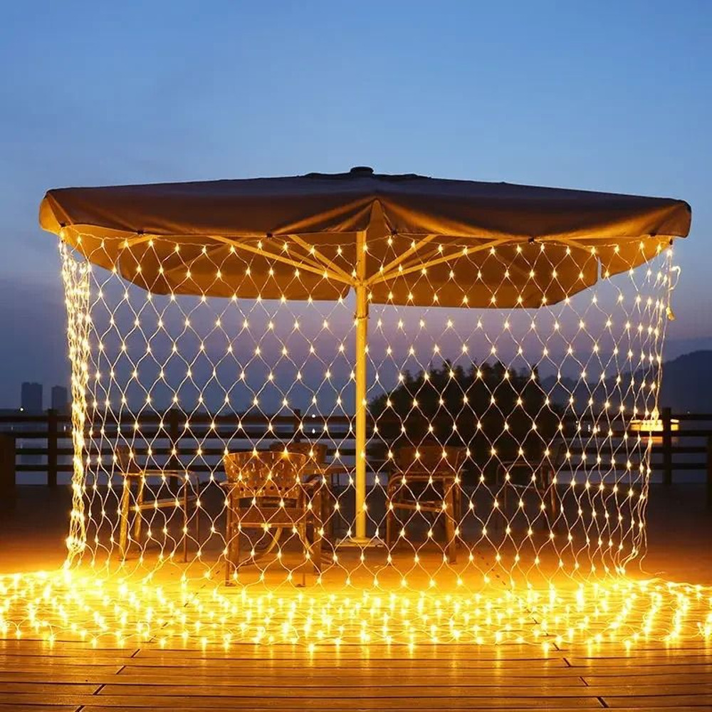 Christmas Net Mesh LED String Light For Holiday And Party Decorations 8