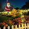 Solar Santa Claus Kettle Light For Garden And Outdoor Christmas Decoration 5
