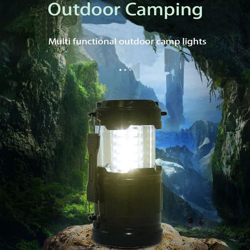 Mini Tent Lamp LED Portable Lantern For Camping And Outdoor Emergency Use 1