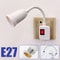 Direct Plug In Rotary Lamp Holder With Switch For E27 Bulb Socket 1