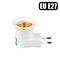 Direct Plug In Rotary Lamp Holder With Switch For E27 Bulb Socket 12