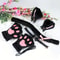 Cat Paw Gloves And Headband Set For Winter Cosplay And Cute Outdoor Wear 0