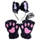Cat Paw Gloves And Headband Set For Winter Cosplay And Cute Outdoor Wear 9