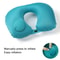 Press On Inflatable U Shaped Pillow For Neck Relaxation And Travel Comfort 5