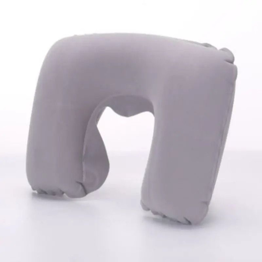 Press On Inflatable U Shaped Pillow For Neck Relaxation And Travel Comfort 7
