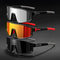 Mens Oversized Cycling Sunglasses Windproof UV Protection Sports Glasses For Outdoor Riding 0