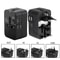 Universal Travel Adapter With Dual USB Ports For EU UK US AU Outlets 7