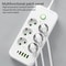 Power Strip Extension Cord With USB And Type C Ports For Smart Home And Office Use 0