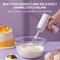 Rechargeable Handheld Electric Egg Beater With Type C Charging And Three Speed Control 1