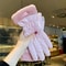 Women Winter Warm Ski Gloves With Fleece Lining And Touch Screen Design 10