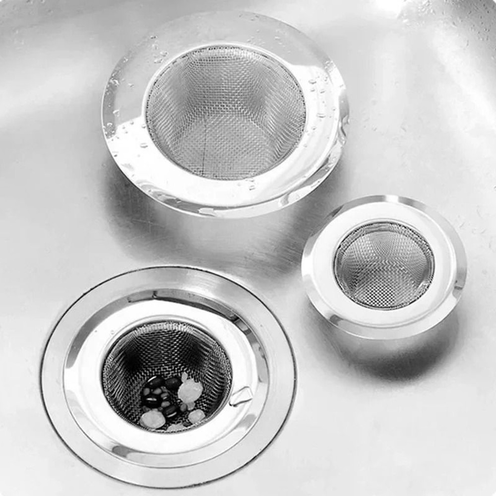 Stainless Steel Sink Strainer Filter For Kitchen And Bathroom Drains 3