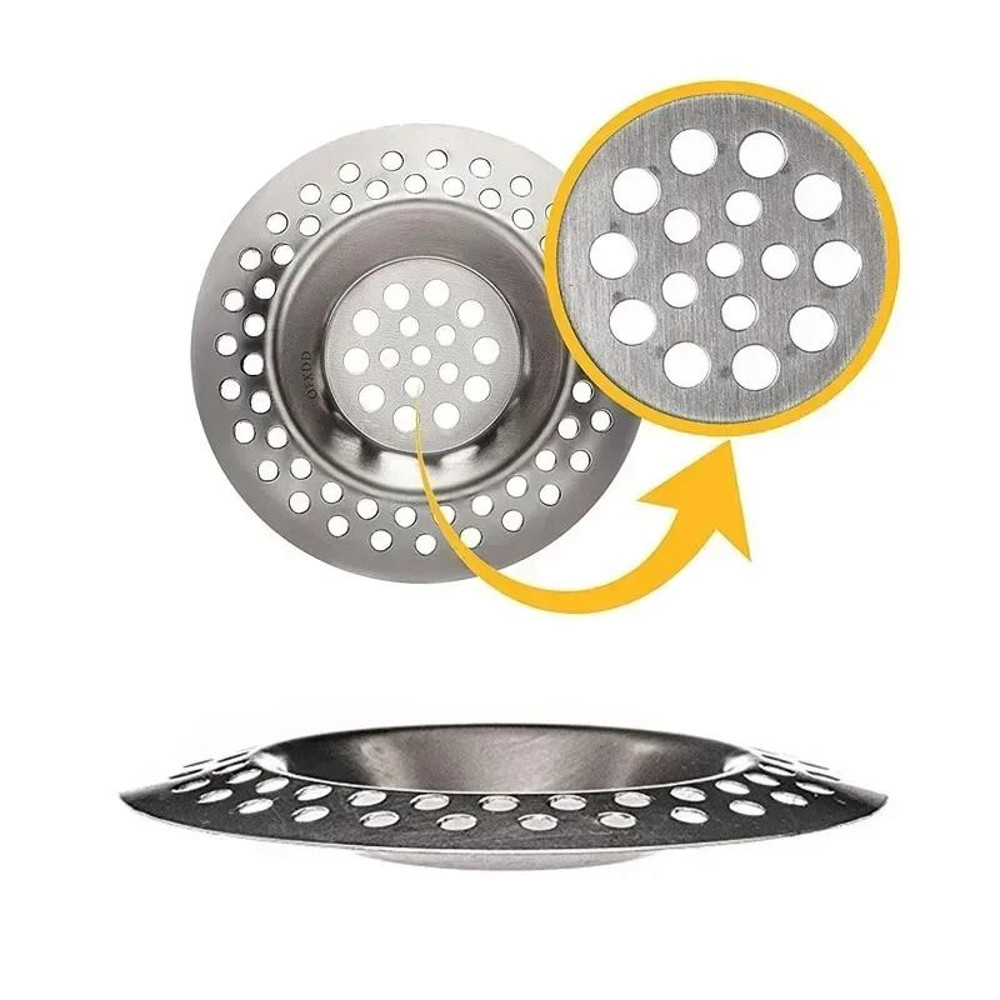 Stainless Steel Sink Strainer Filter For Kitchen And Bathroom Drains 4