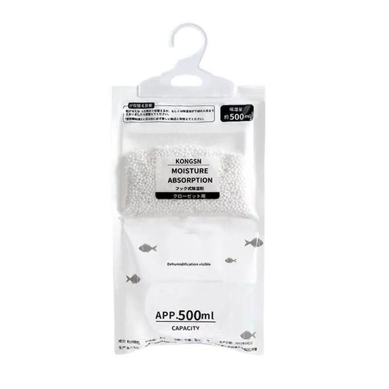 Hanging Moisture Absorption Dehumidification Bag 500ml Household Mildew Proof Desiccant 5