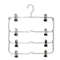 Multi Functional Home Non Slip Metal Pants Rack Stainless Steel Hanger Storage Skirt Rack 6