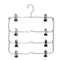 Multi Functional Home Non Slip Metal Pants Rack Stainless Steel Hanger Storage Skirt Rack 8