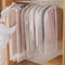 5pcs Transparent Clothes Dust Cover Waterproof Moisture Resistant Dustproof Breathable Hanging Stor 1