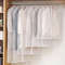 5pcs Transparent Clothes Dust Cover Waterproof Moisture Resistant Dustproof Breathable Hanging Stor 3