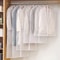 5pcs Transparent Clothes Dust Cover Waterproof Moisture Resistant Dustproof Breathable Hanging Stor 3