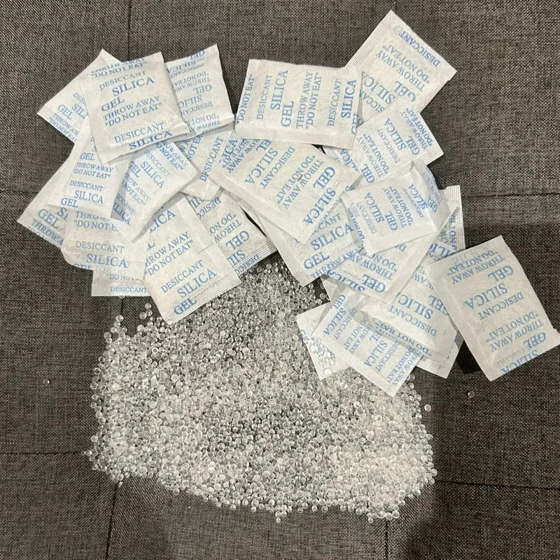 Non Toxic Silica Gel Desiccant Bags Moisture Absorber Nonwoven Packets For Kitchen Room And Storage 0
