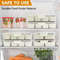 Portable Snack Storage Box 4 Grid And 8 Grid Food Organizer With Lid For Travel And Refrigerator 3