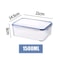 Plastic Refrigerator Food Storage Box With Lid Airtight Container For Kitchen Organization 10
