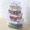 Plastic Refrigerator Food Storage Box With Lid Airtight Container For Kitchen Organization 2