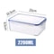 Plastic Refrigerator Food Storage Box With Lid Airtight Container For Kitchen Organization 6