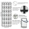 Wall Mounted 24 Pocket Door Organizer For Shoes And Accessories 2