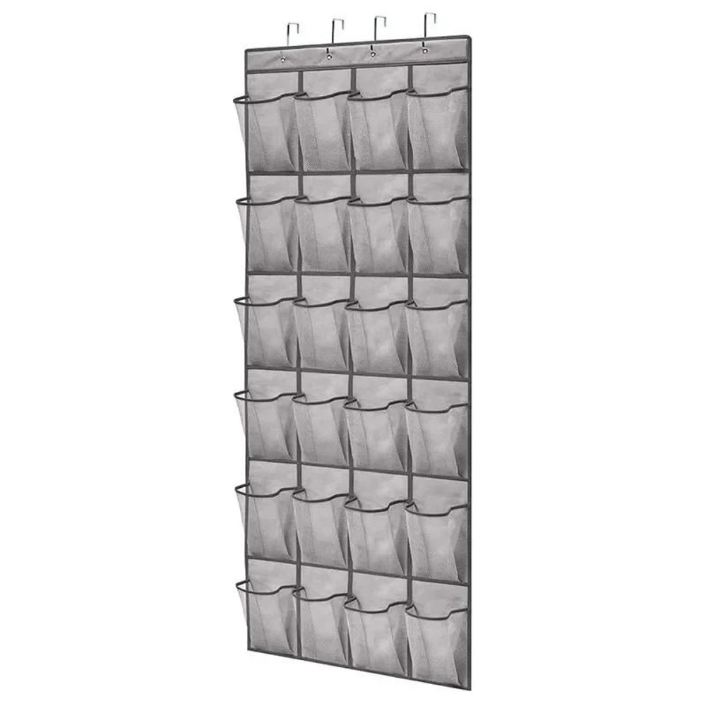 Wall Mounted 24 Pocket Door Organizer For Shoes And Accessories 7