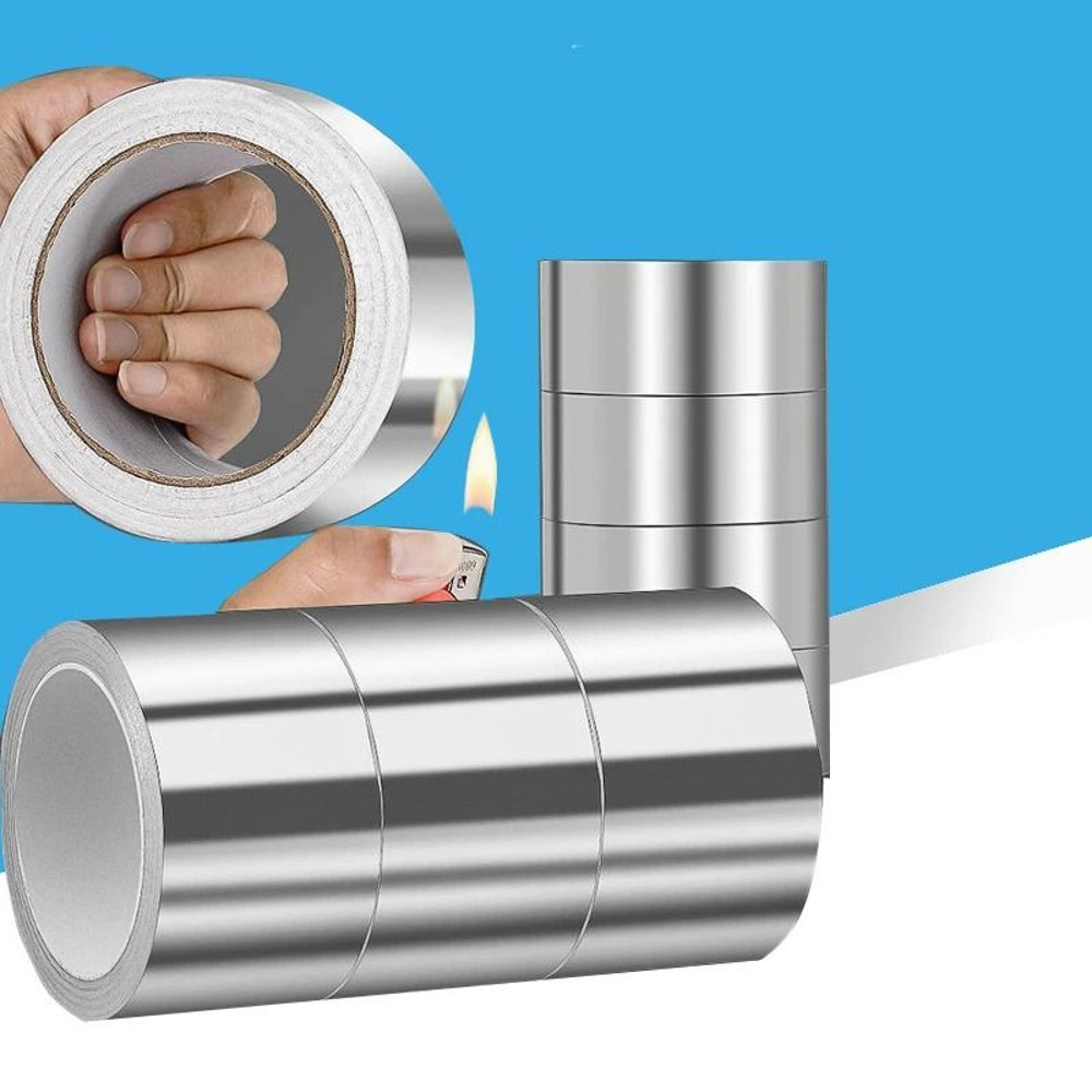 HighTemperature Aluminum Foil Kitchen Tape Waterproof Seam And Cooktop Protector 2