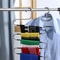 Stainless Steel SShaped MultiLayer Pants Rack SpaceSaving Wardrobe Organizer 2