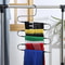 Stainless Steel SShaped MultiLayer Pants Rack SpaceSaving Wardrobe Organizer 3