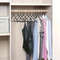 Non Slip Metal Suit And Coat Hangers Heavy Duty Clothes Organizer With Round Notches 3