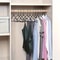 Non Slip Metal Suit And Coat Hangers Heavy Duty Clothes Organizer With Round Notches 3