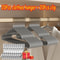 Non Slip Metal Suit And Coat Hangers Heavy Duty Clothes Organizer With Round Notches 7