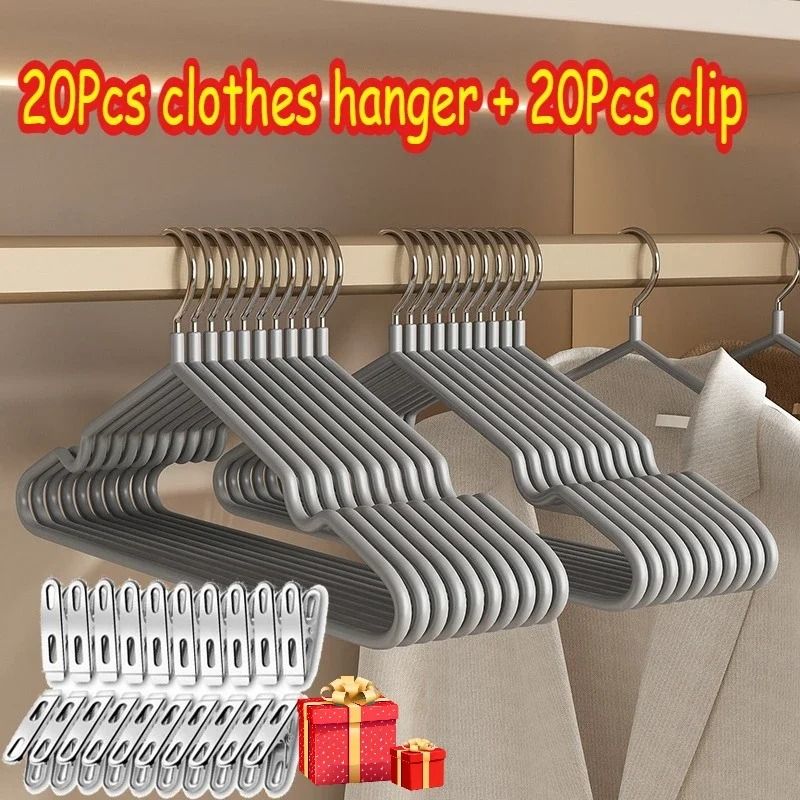 Non Slip Metal Suit And Coat Hangers Heavy Duty Clothes Organizer With Round Notches 7