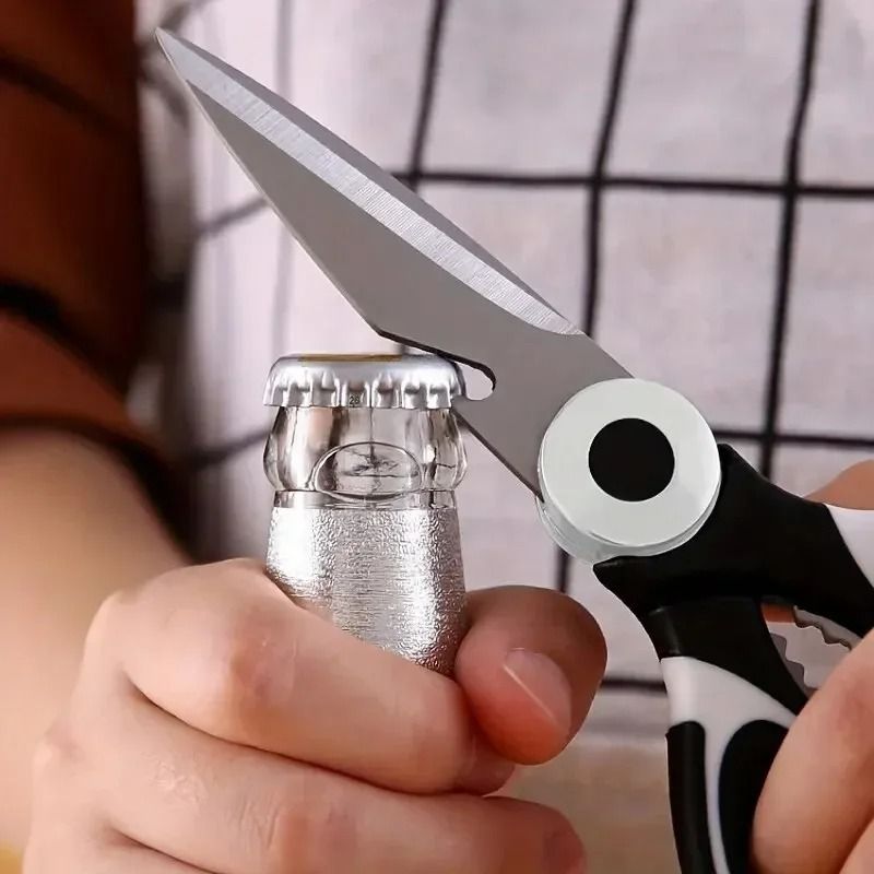 Multifunctional Stainless Steel Kitchen Scissors For Meat Fish And Poultry Cutting 4
