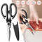 Multifunctional Stainless Steel Kitchen Scissors For Meat Fish And Poultry Cutting 5