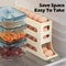 Refrigerator Egg Storage Box Large Capacity Rolling Egg Organizer For Kitchen And Fridge 1
