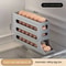 Refrigerator Egg Storage Box Large Capacity Rolling Egg Organizer For Kitchen And Fridge 8