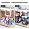 MultiLayer PullOut Kitchen And Bathroom Storage Rack With Hooks And Sliding Design 0