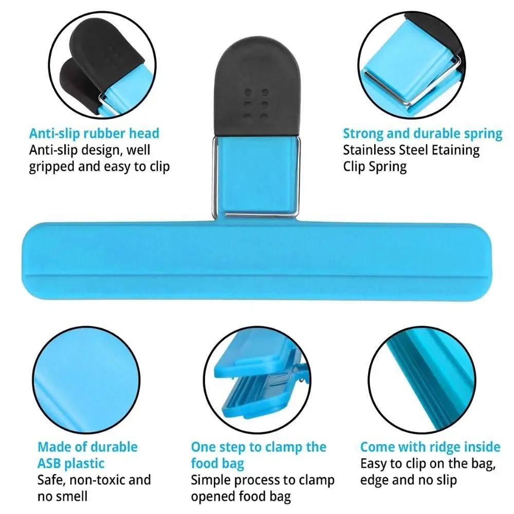 Multi Functional Food Sealing Clip For Snack Bags And Kitchen Storage 3