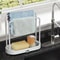 Double Layer Kitchen Cloth Drain Rack For Sink And Countertop Storage 0