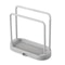 Double Layer Kitchen Cloth Drain Rack For Sink And Countertop Storage 6