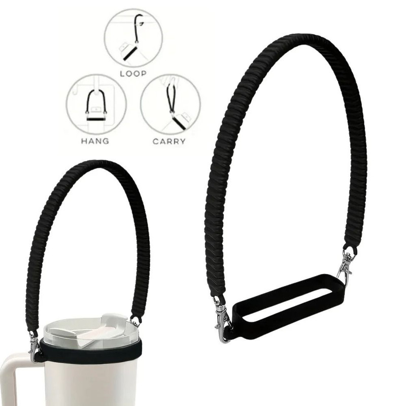 Silicone Water Bottle Handle Sling Carrier For 840oz Bottles 0