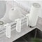 Adjustable Sink Cup Holder And Dish Rack Organizer For Kitchen And Bathroom 3
