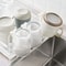 Adjustable Sink Cup Holder And Dish Rack Organizer For Kitchen And Bathroom 4