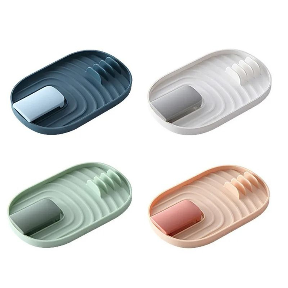 Kitchen Pot Lid And Utensil Holder Rack Organizer 5