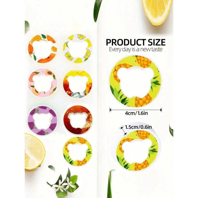 Bear Fruit Flavor Pods For Water Bottles Zero Sugar Zero Calorie Drink Enhancers 2