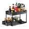 Two Tier Under Sink Organizer Sliding Cabinet Storage Rack 2